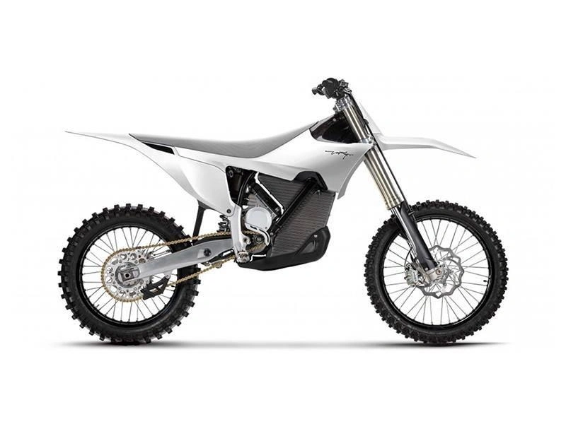 2025 Stark Future Future Mx 1.2 60hp - White (with Hanguards) alt