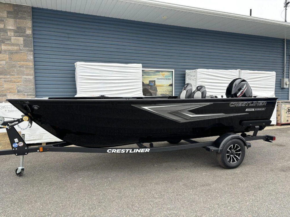 2025 Crestliner Crestliner Kodiak Tiller W 60hp & Deluxe Trailer alt