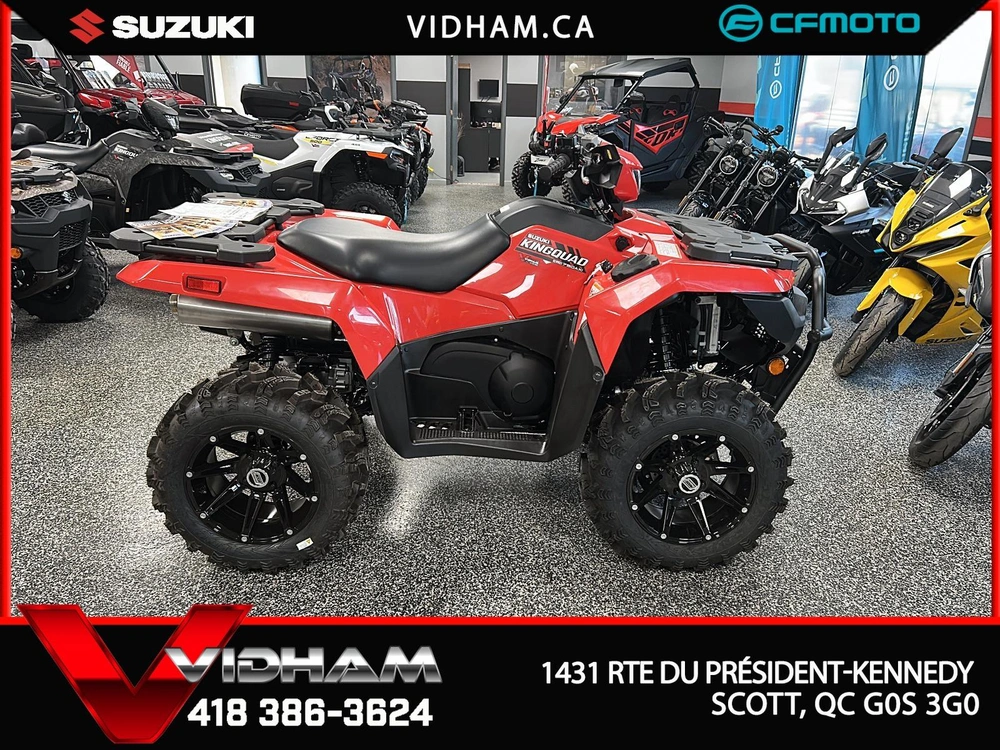 Suzuki Kingquad 750xp Rouge 2026 alt