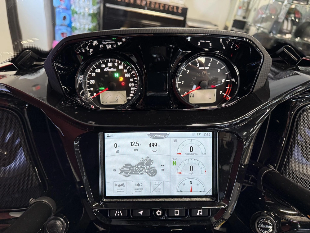 2026 Indian Motorcycle 125 Challenger, 125 Red W/ Blk Crstl, 49st 125th Anniversary Edition alt