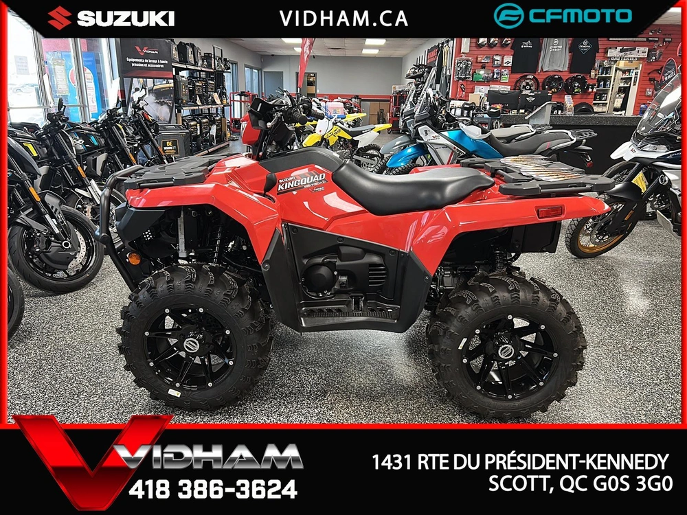 Suzuki Kingquad 750xp Rouge 2026 alt