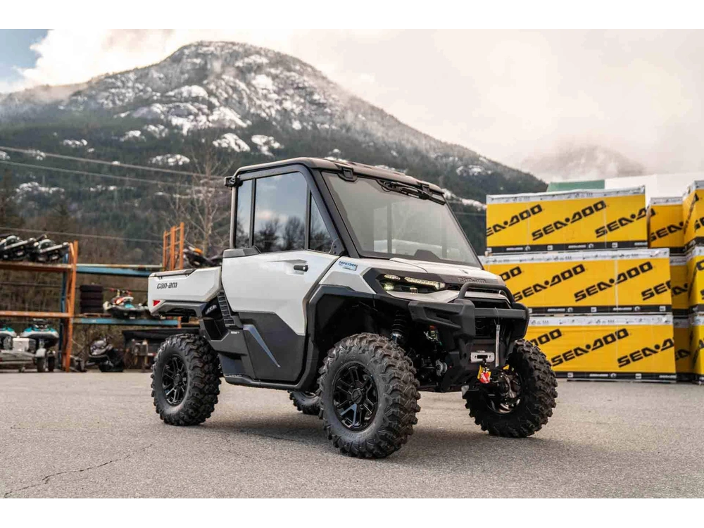 2026 Can-am Defender Limited Cab Hd11 - White alt