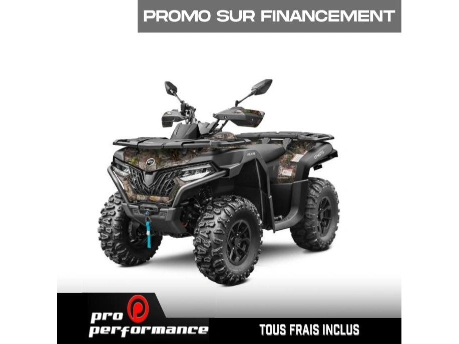 Cfmoto Cforce 600 Camouflage Kanati 2026 alt