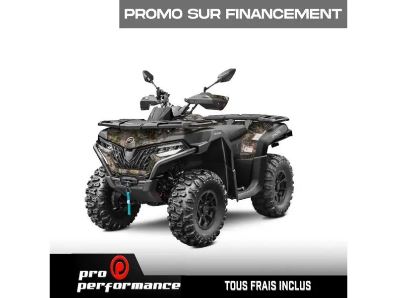 2026 CFMOTO CFORCE 600 CAMOUFLAGE KANATI