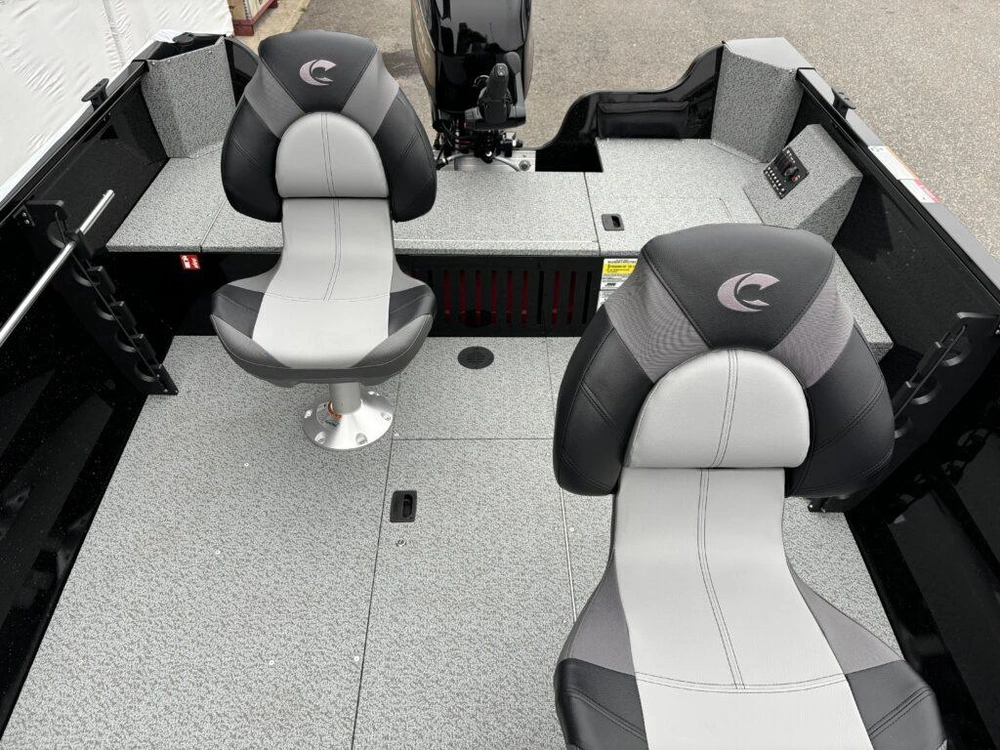 2025 Crestliner Crestliner Kodiak Tiller W 60hp & Deluxe Trailer alt