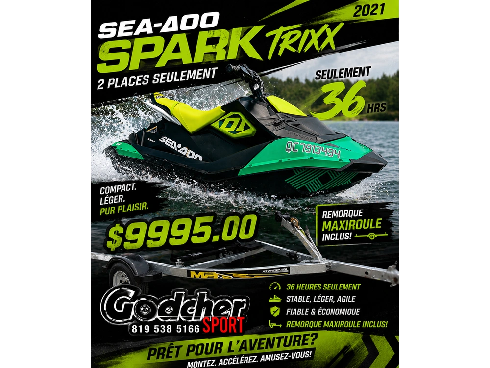 Sea-doo/brp Spark Trixx 2021 alt