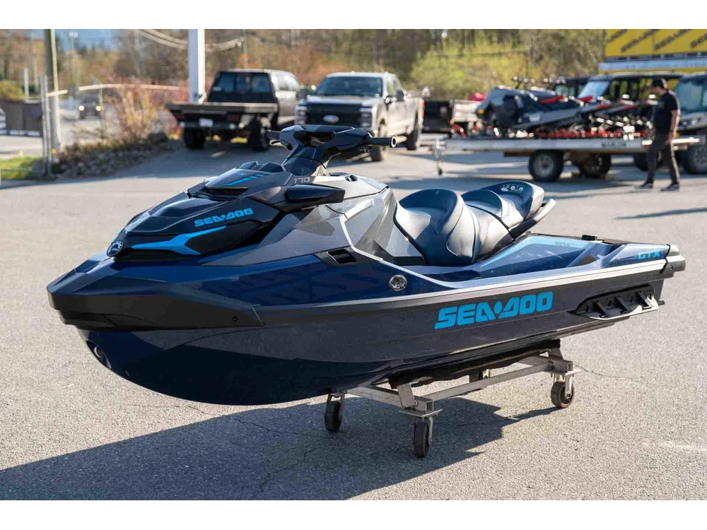 2025 Sea-doo Gtx 170 - Blue Abyss / Gulfstream Blue alt