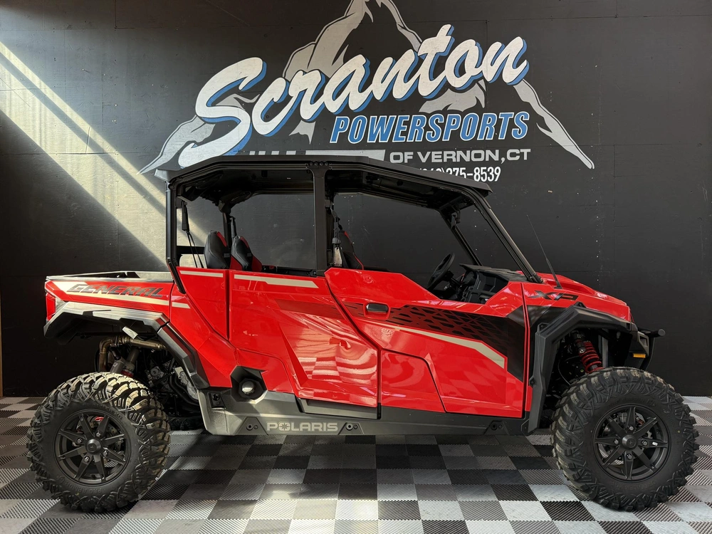 2025 Polaris General Xp 4 1000 Ultimate - Indy Red Ultimate alt