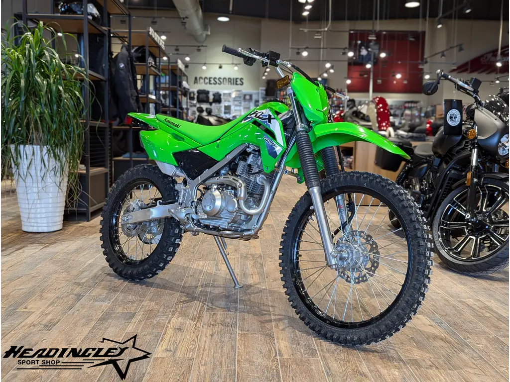 2026 Kawasaki KLX140R F // Lime Green
