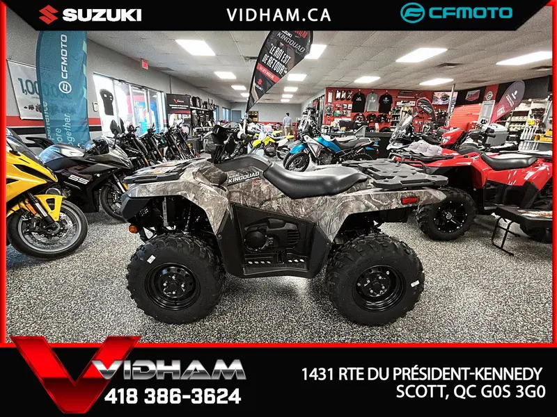 2026 Suzuki KingQuad 750XPC CAMO thumbnail 3