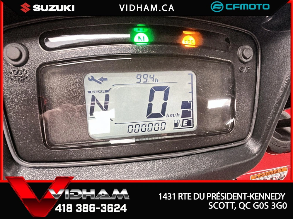Suzuki Kingquad 750xp Rouge 2026 alt