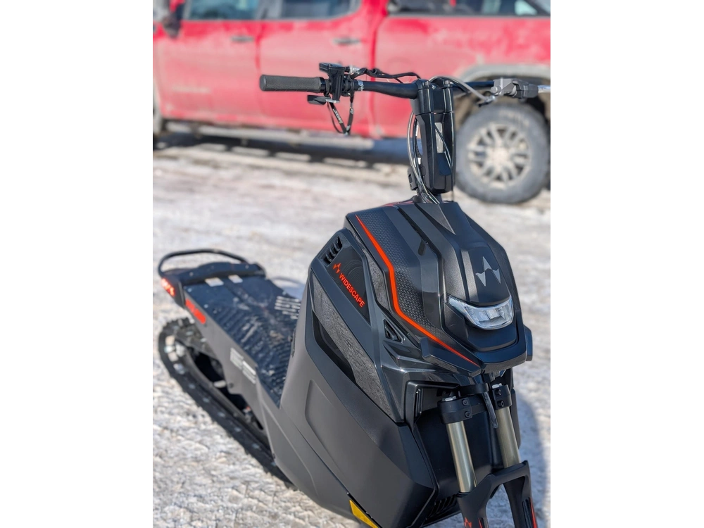 2024 Arctic Cat Widescape 250 Us Black | 🌟 Alternative Moderne Au Snow Hawk 🌟 | alt