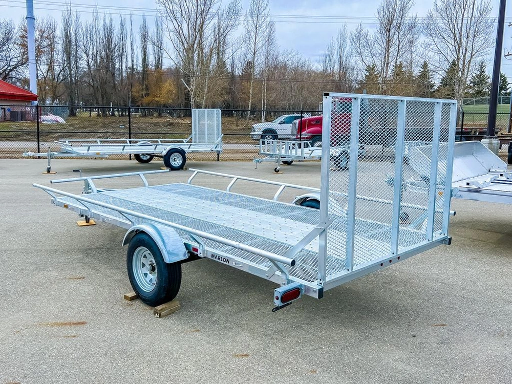2025 Marlon Rat-04 14x6 Galvantized Utililty Trailer alt