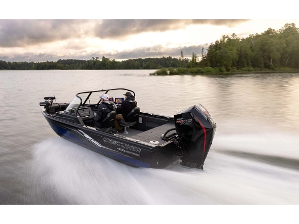 2026 Crestliner 1850 Fish Hawk Wt Jumpseat - Black Metallic alt