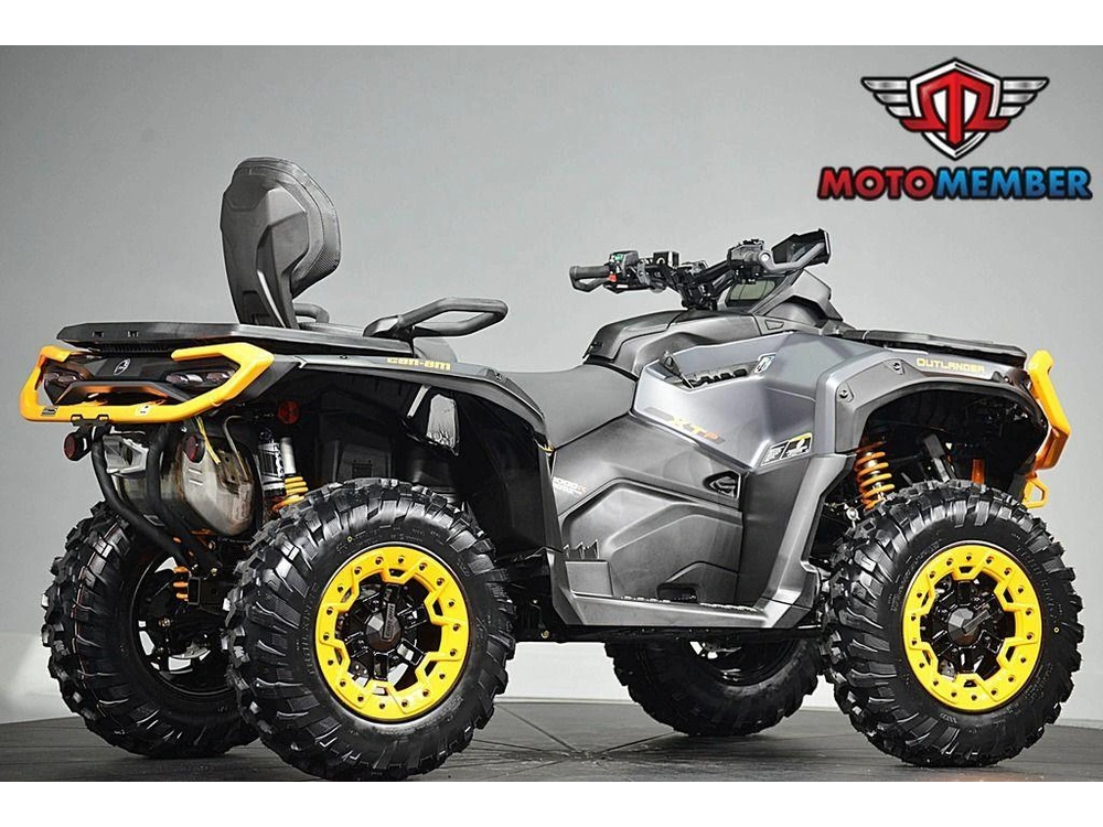 2026 Can-am Outlander Max Xt-p 1000r Mineral Grey & Orange Crush alt