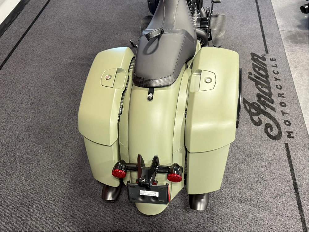 2025 Indian Motorcycle Springfield Dark Horse, Moss Green Smk, 49s Dark Horse�� alt