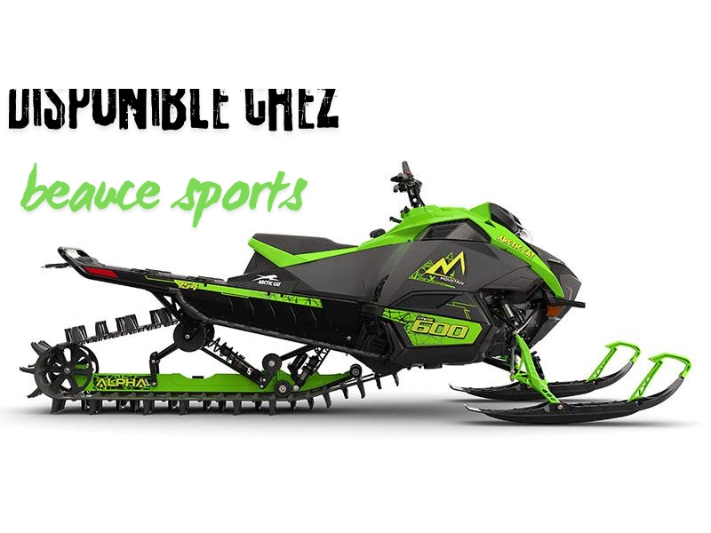 2025 Arctic Cat Mtn 600 154 Sp Es Us Grn 3.0 M6 M600 Mtn Catalyst Sno Pro Electric Start 3.0 | 🌍 Concurrents : Rmk 650 / Summit 600r / Lynx 🌍 | alt