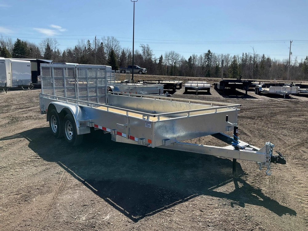 2026 Canada Trailers 82x16 3.5 Ton Galvanized Landscape Trailer alt