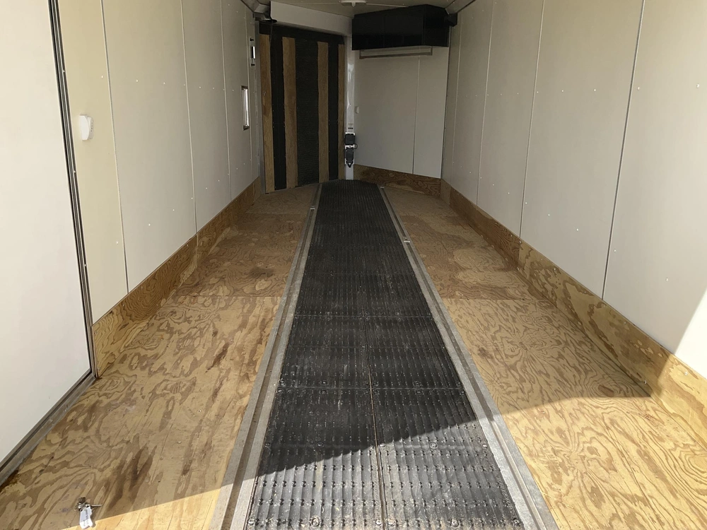 2020 Triton 7x18 Plus V-nose Pr187 All Aluminum Snowmobile Trailer alt