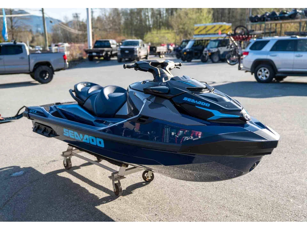 2025 Sea-doo Gtx 170 - Blue Abyss / Gulfstream Blue alt