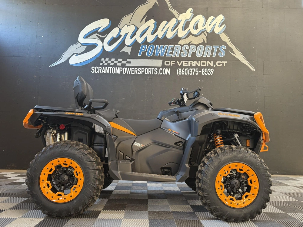 2026 Can-am 2026 Can-am Outlander Max Xt-p 1000r Mineral Grey & Orange Crush alt