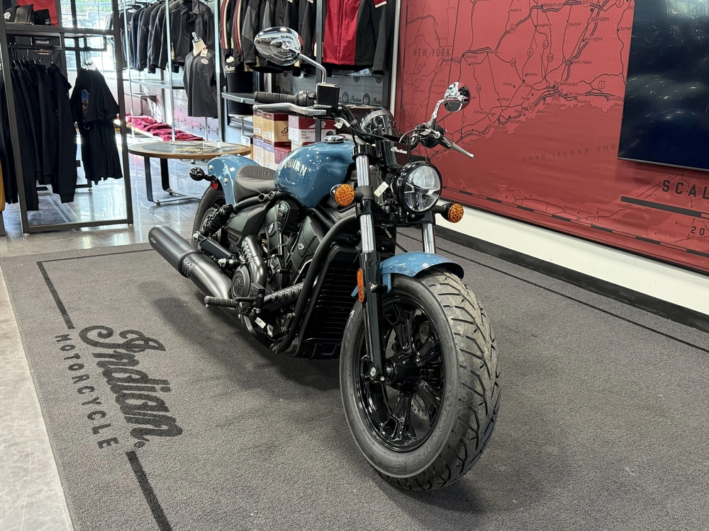 2026 Indian Motorcycle Scout Sixty Bobber Lt, Storm Blue, 49st alt
