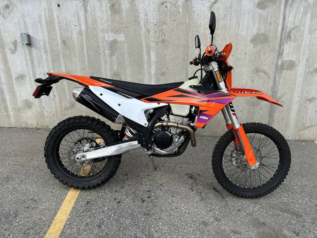2024 KTM EXC 350 F - Orange / White / Blue