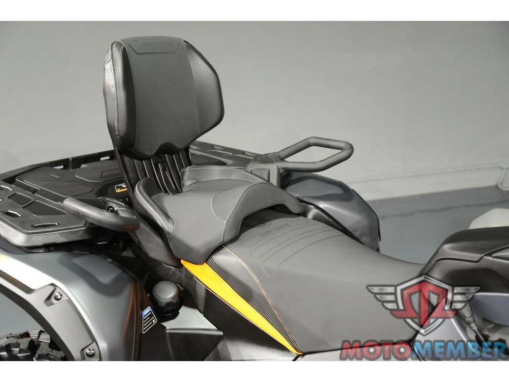 2026 Can-am Outlander Max Xt-p 1000r Mineral Grey & Orange Crush alt