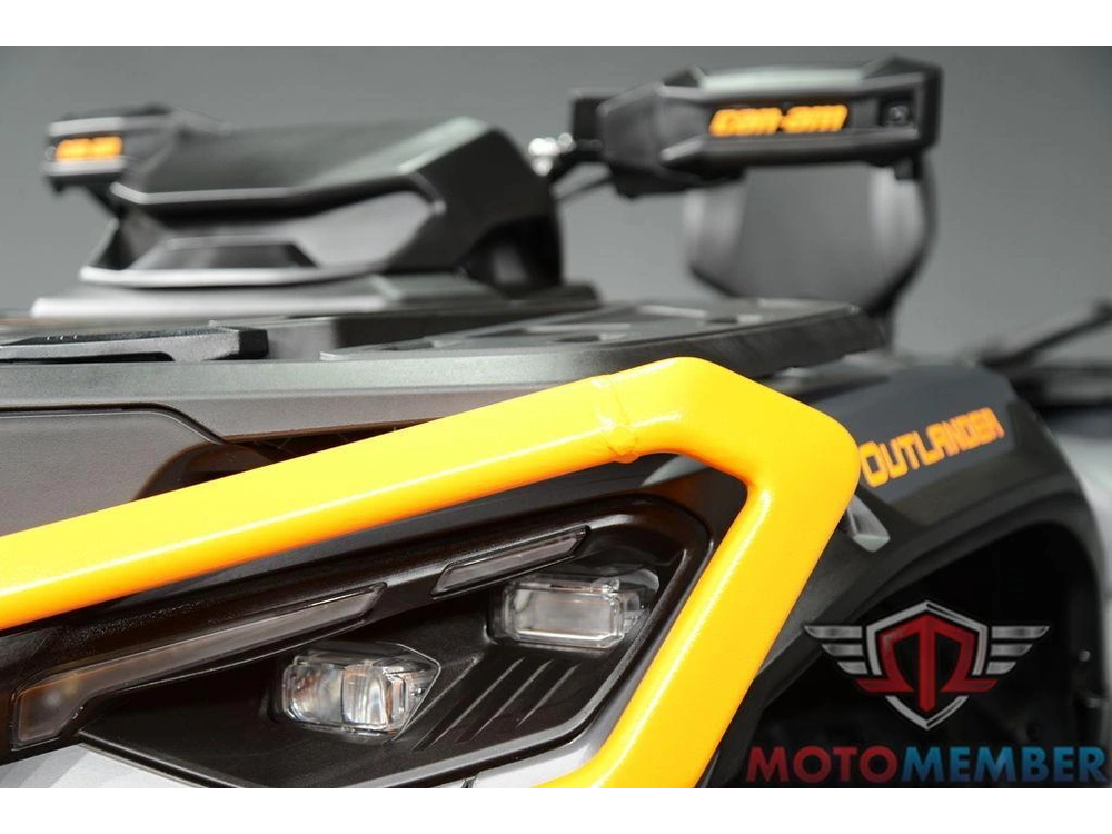 2026 Can-am Outlander Max Xt-p 1000r Mineral Grey & Orange Crush alt