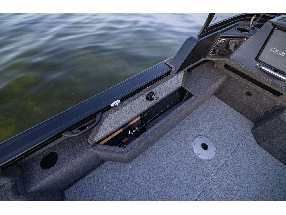 2026 Crestliner 1850 Fish Hawk Wt Jumpseat - Black Metallic alt