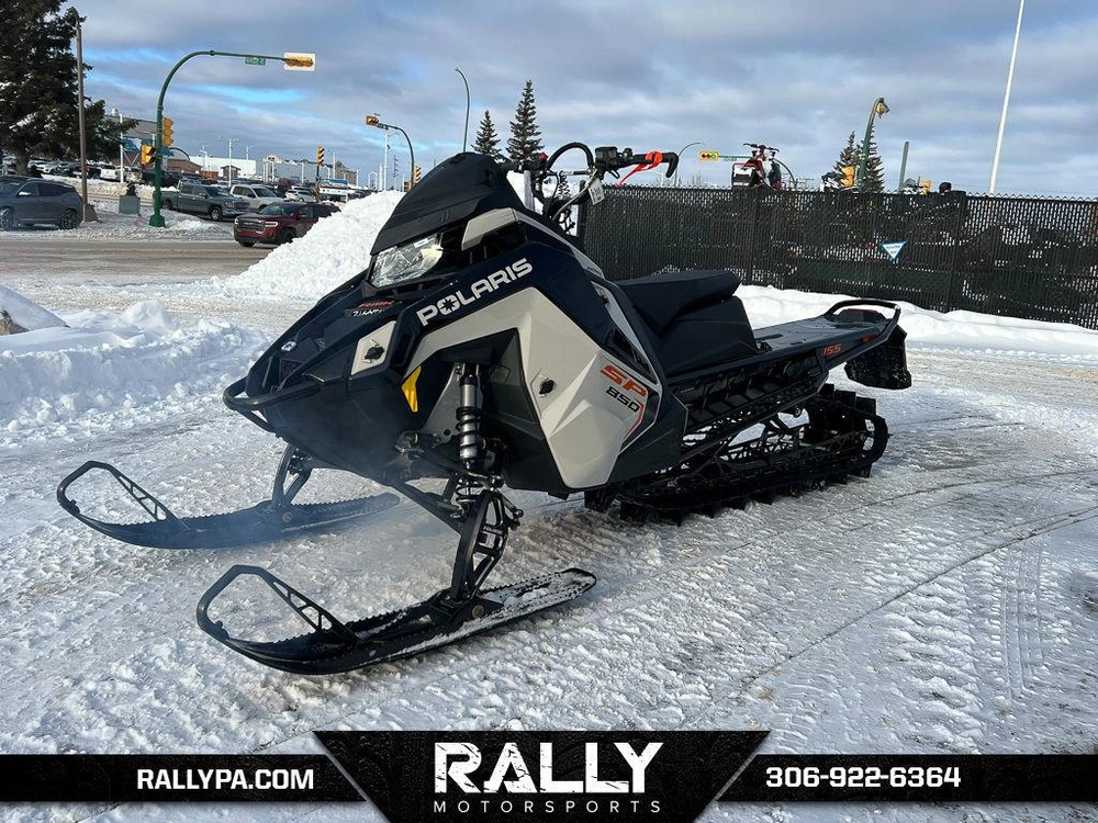 2025 Polaris 850 Rmk Sp 155 Mirage Gray / Gloss Black alt