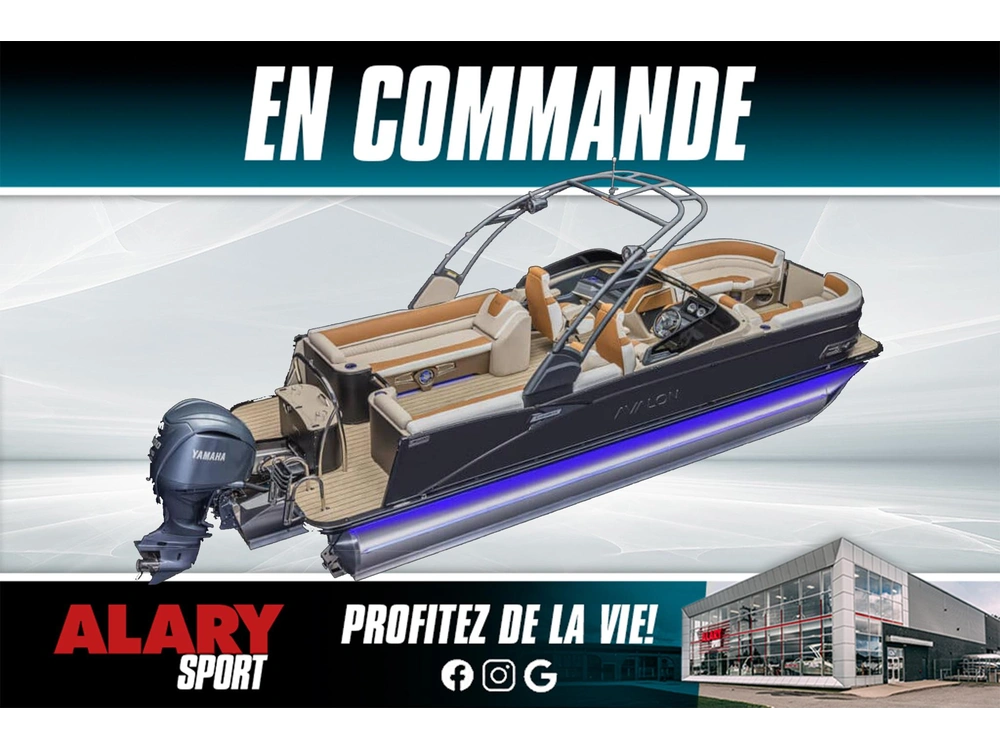 2026 Avalon 2585 Catalina Ql + Mercury 200 Hp alt