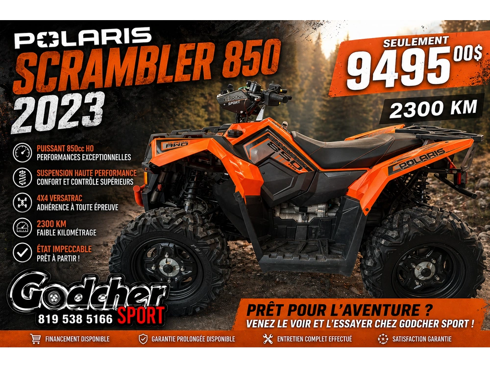 Polaris Scrambler 850 H.o 2023 alt