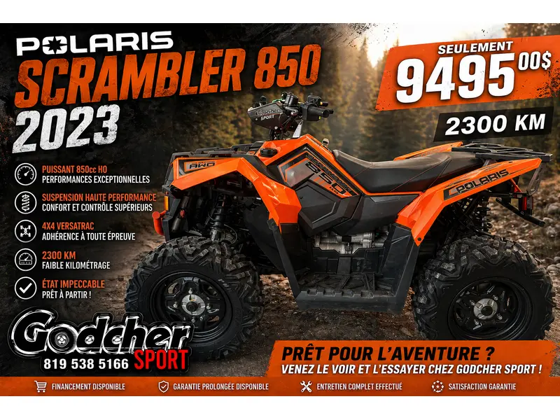 Polaris Scrambler 850 H.O 2023