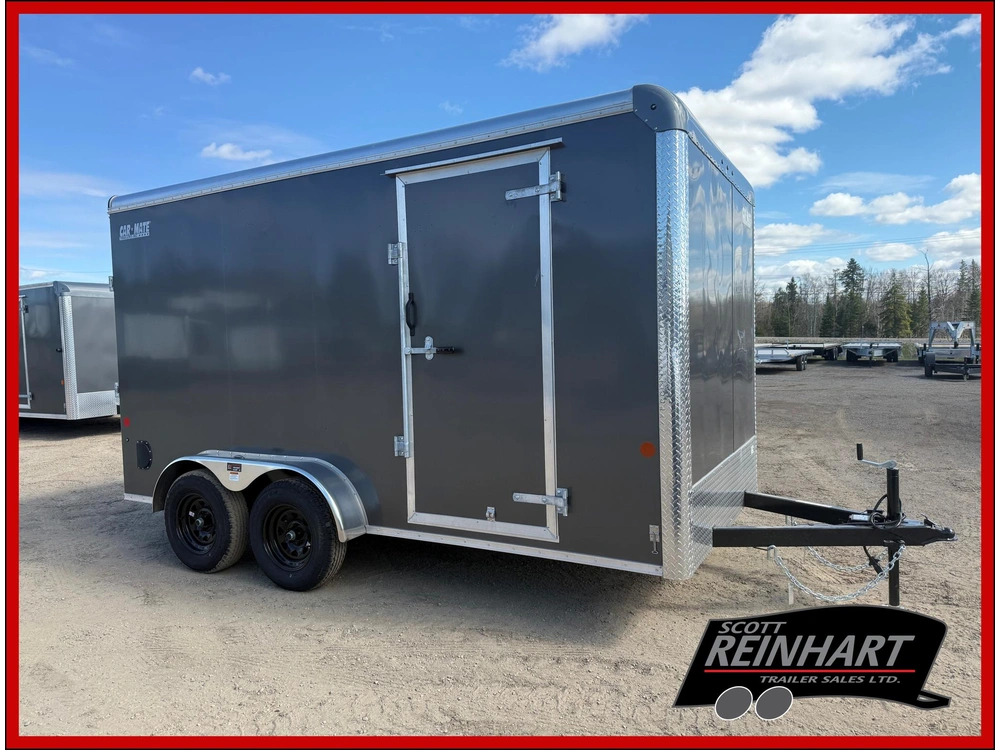 2026 Car Mate Trailers 7x14 Hd Custom Cargo Trailer alt