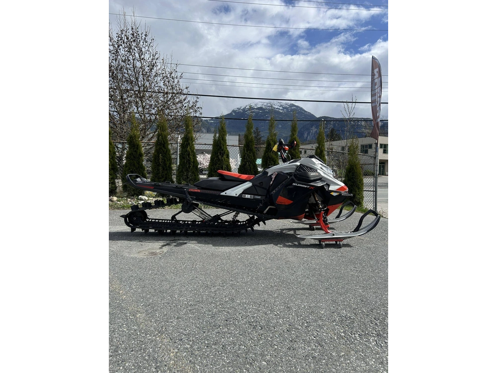 2021 Ski-doo Summit Expert 165 3" 850 Turbo Grey/red W/ Shot Start alt