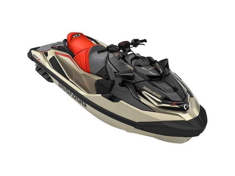 2025 Sea-doo Rxt X 325 With Sound System - Red/tan alt