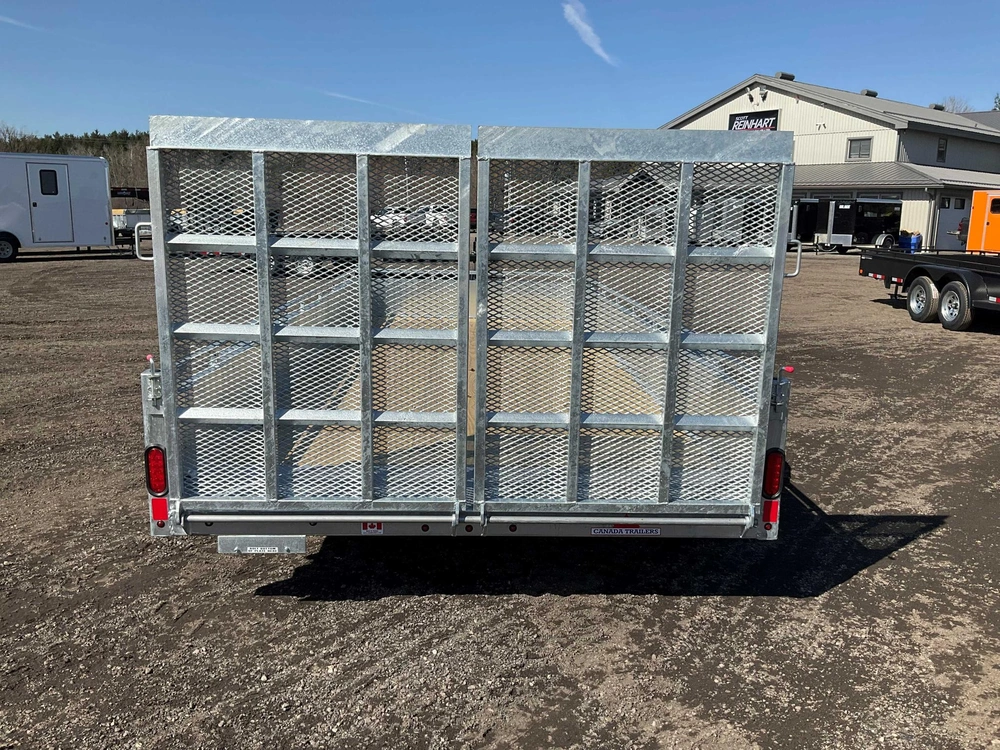 2026 Canada Trailers 82x16 3.5 Ton Galvanized Landscape Trailer alt
