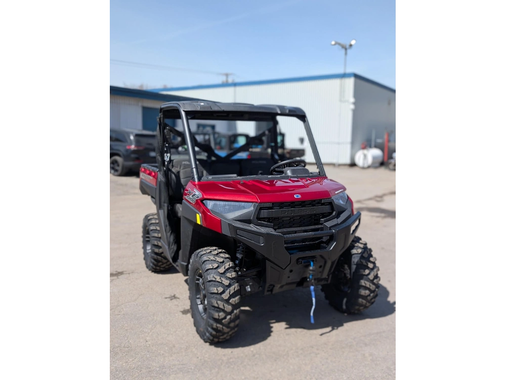 2026 Polaris Ranger Xp 1000 Premium Sunset Red 🎯 Utv Travail Polyvalent Chasse Ferme Terrain Defender Hd10 Viking Ranger Fiable 🟢 alt