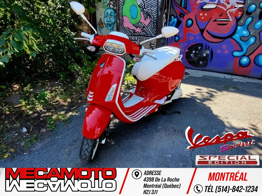 Vespa Sprint 150cc Spécial Édition Mecamoto 2023 alt