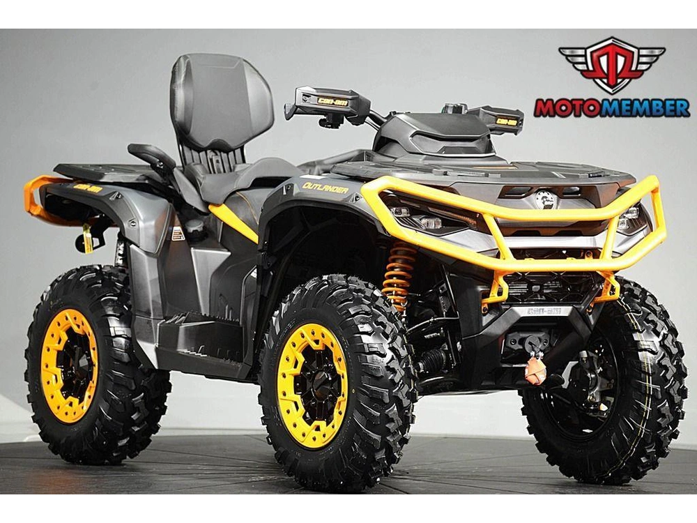 2026 Can-am Outlander Max Xt-p 1000r Mineral Grey & Orange Crush alt