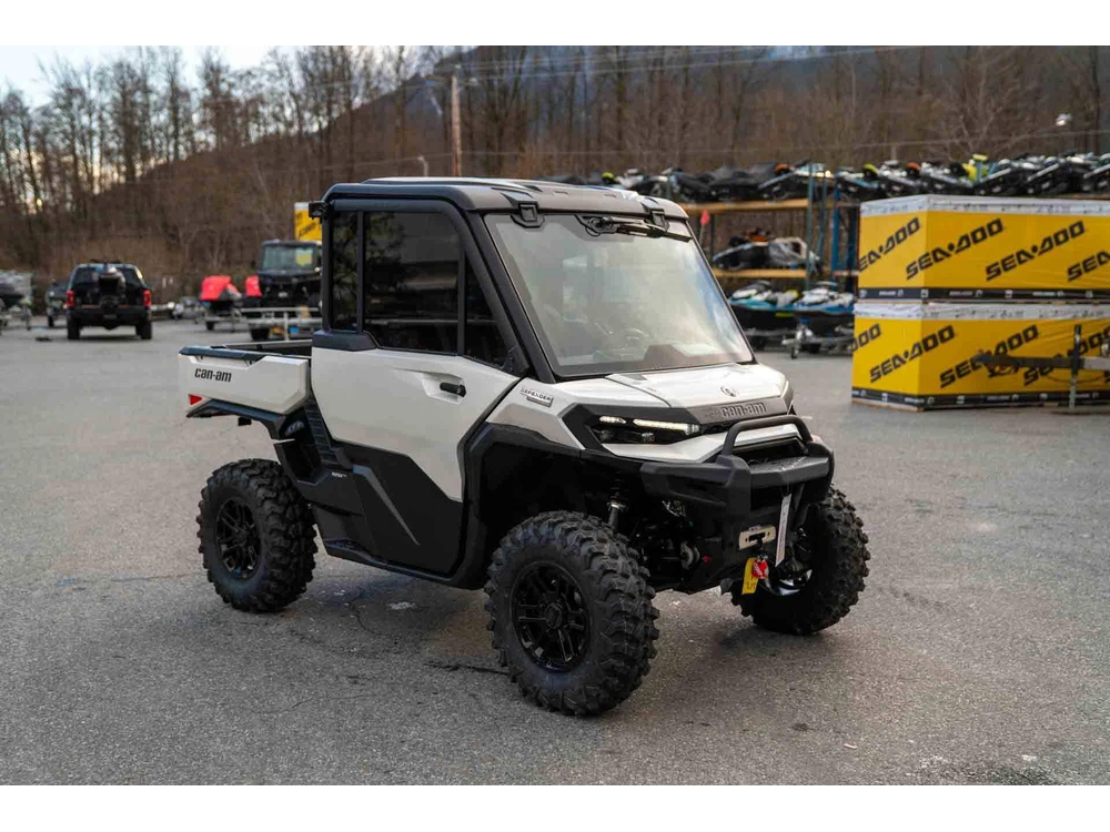 2026 Can-am Defender Limited Cab Hd11 - White alt