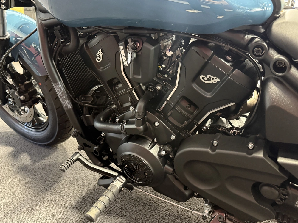 2026 Indian Motorcycle Scout Sixty Bobber Lt, Storm Blue, 49st alt