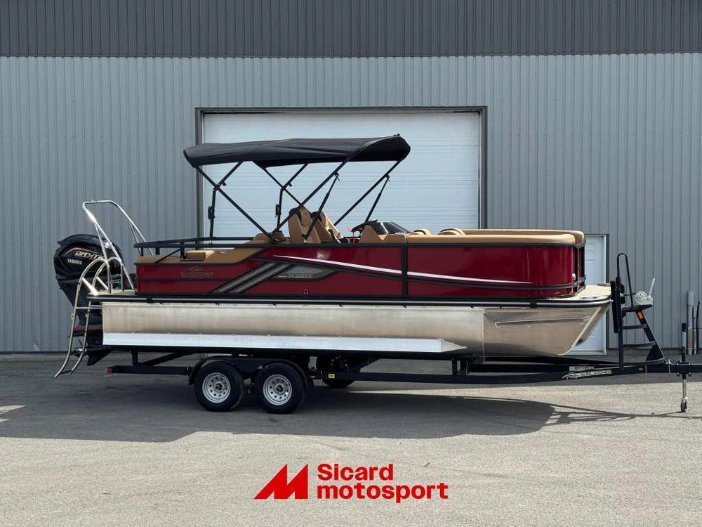 Suncatcher Fusion 322ss 2026 + Remorque + Moteur Yamaha Vf200xb 2026 alt