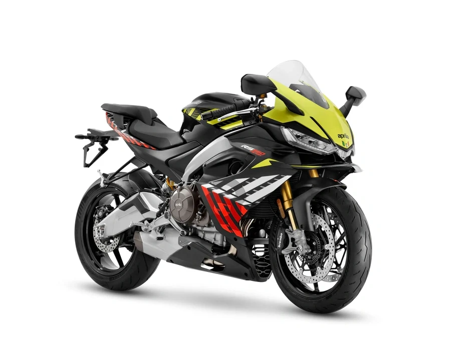 2027 Aprilia Rs 660 Factory Shakedown Yellow alt
