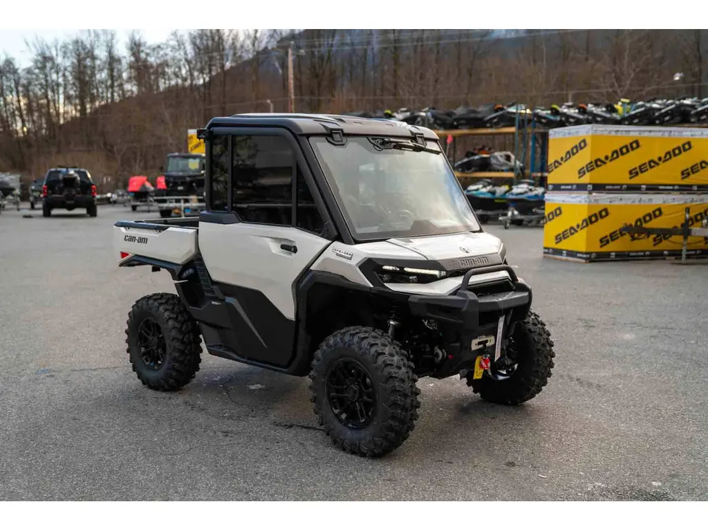 2026 Can-am Defender Limited Cab Hd11 - White alt
