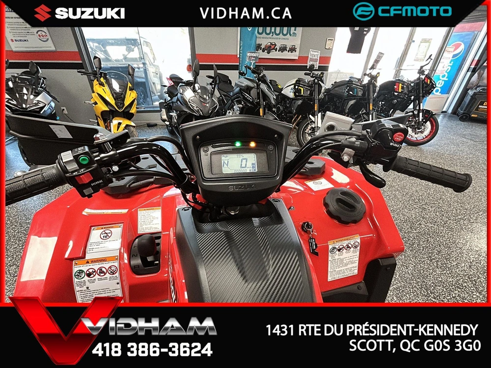 Suzuki Kingquad 750xp Rouge 2026 alt
