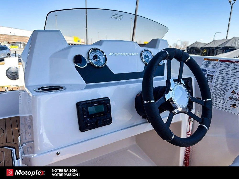 Starcraft Svx 171 Ob 90hp Deck Boat Bateau Ponté 2026 alt
