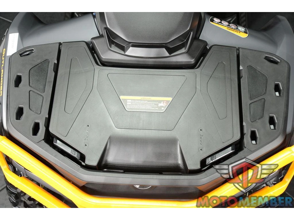 2026 Can-am Outlander Max Xt-p 1000r Mineral Grey & Orange Crush alt