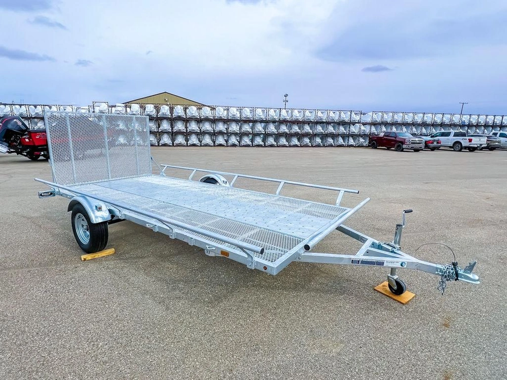 2025 Marlon Rat-04 14x6 Galvantized Utililty Trailer alt